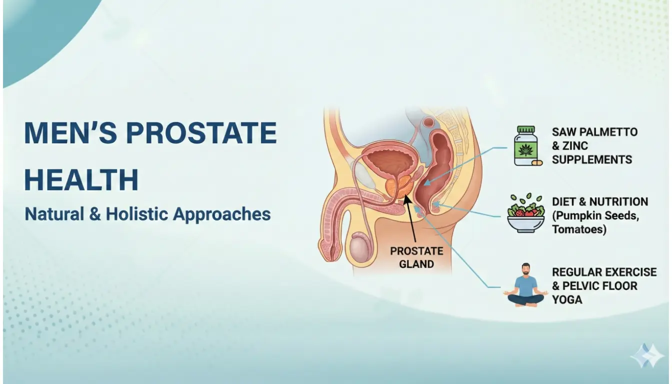 Men’s Prostate Health: A Natural and Holistic Healing Approach